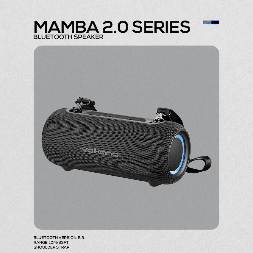 Volkano Mamba 2.0 Series Bluetooth Speaker thumbnail 6