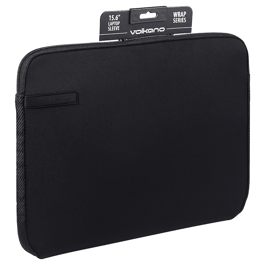 Volkano Wrap Series Laptop Sleeve 15.6″ – Black