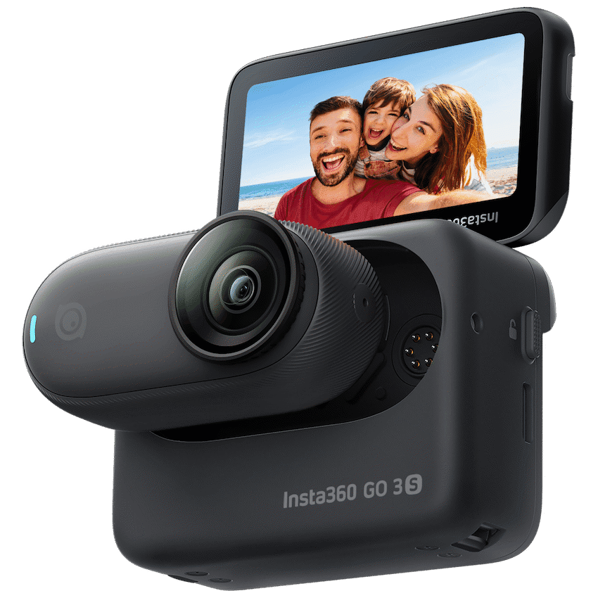 Insta360 GO 3S Standard Edition – Midnight Black – 128gb