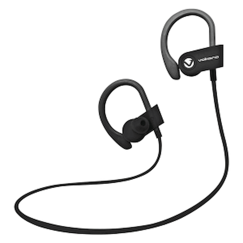Volkano Race Series Bluetooth Sport Earhook Earphones – Black