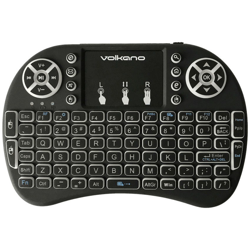 Volkano Control Series Smart TV Remote Control Keyboard and Trackpad