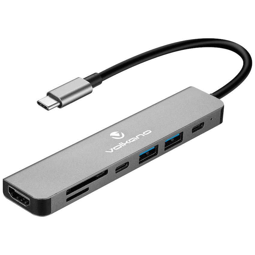 Volkano Expand Series 7-in-1 Type-C Hub