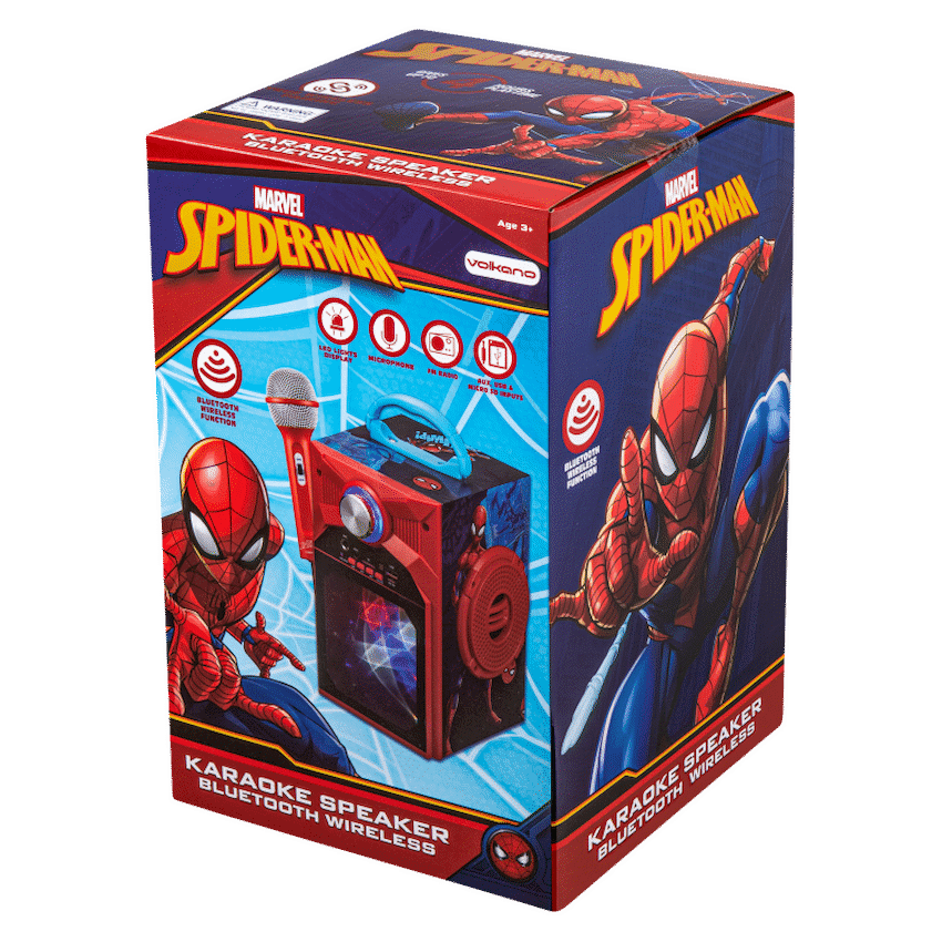 Marvel Avengers Galaxy LED Stars Karaoke Machine with Microphone thumbnail 13