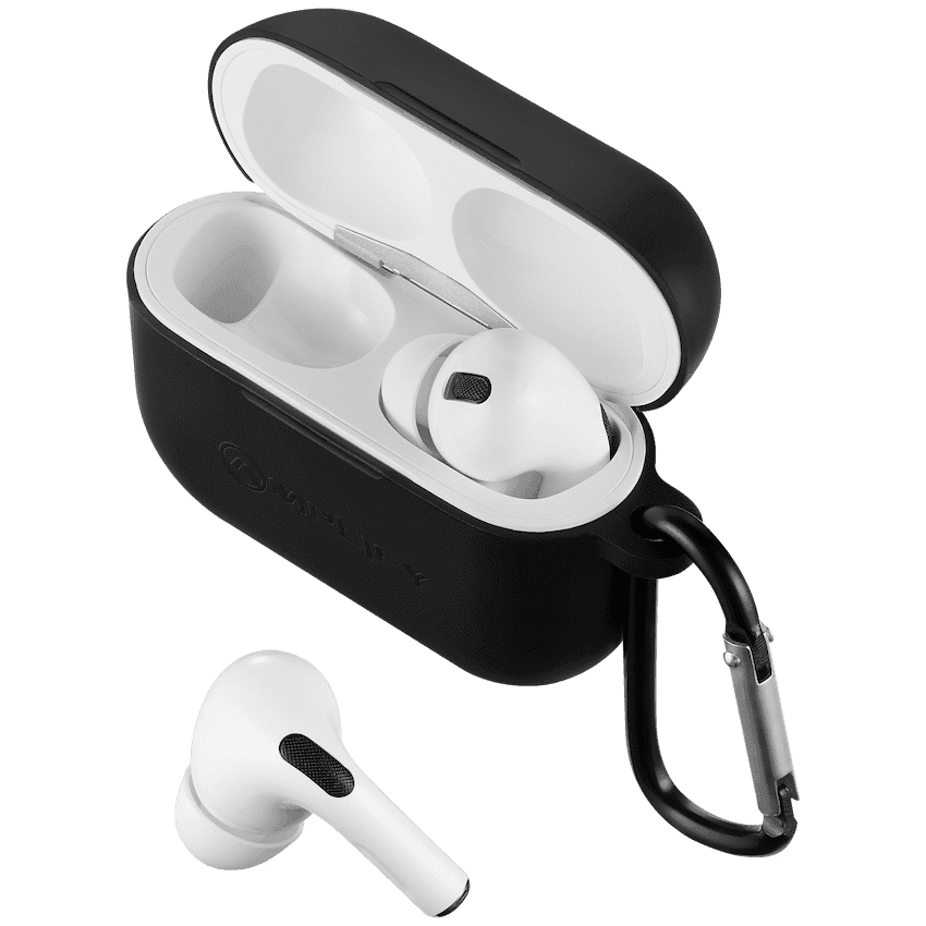 Amplify Note X Series TWS Earphones – White Case + Black Cover