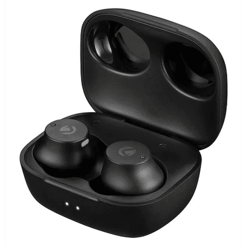 Volkano Taurus Series 2.0 True Wireless Earphones with Charging Case – Black