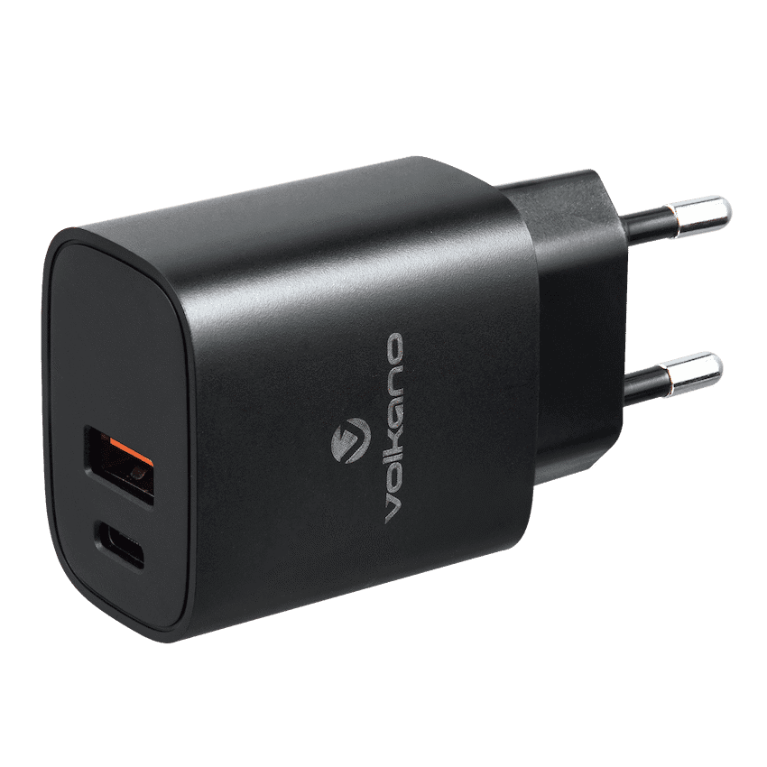 Volkano Express Series QC3.0 + PD Wall Charger – 20w with Cable