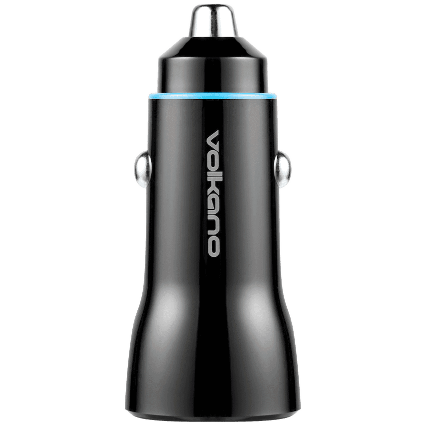 Volkano Cruise Series Car Charger with P.D. and USB Q.C.