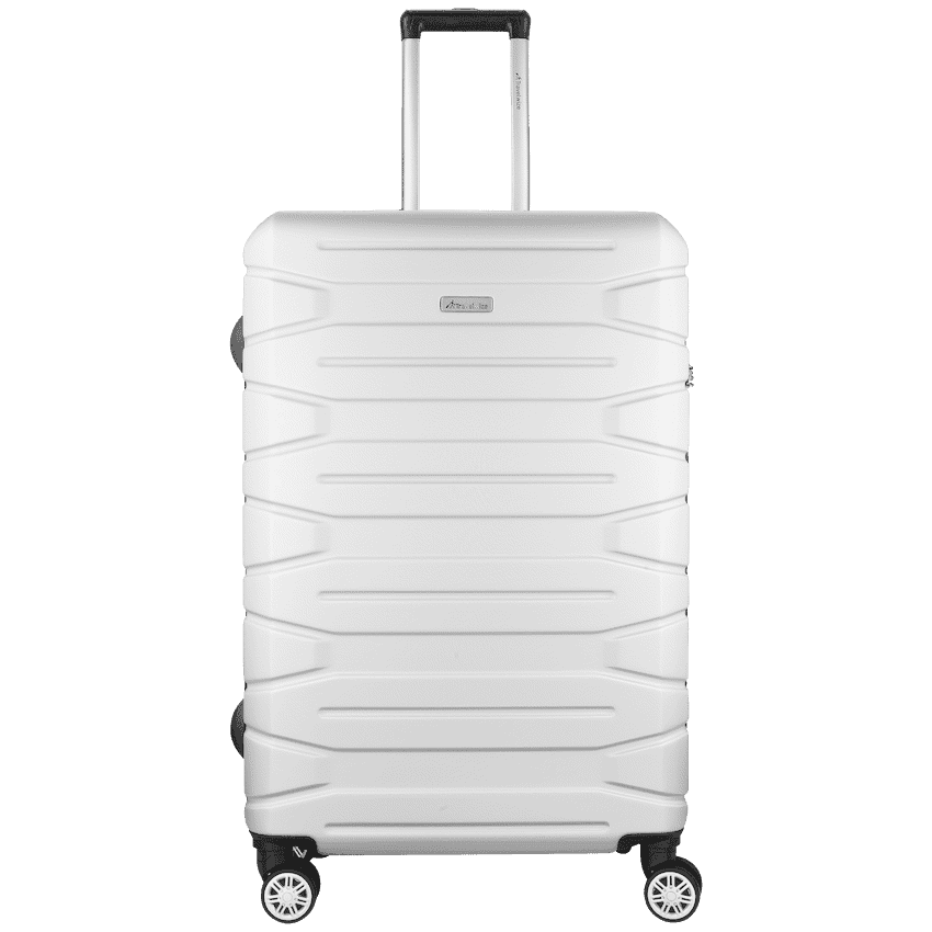 Travelwize Cabana ABS 4-Wheel Spinner 55cm Luggage – Platinum