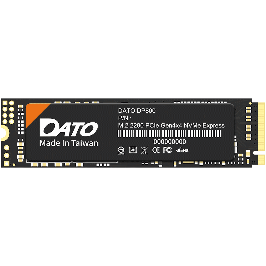 DATO DP800 NVMe M.2 2280 SSD 512gb
