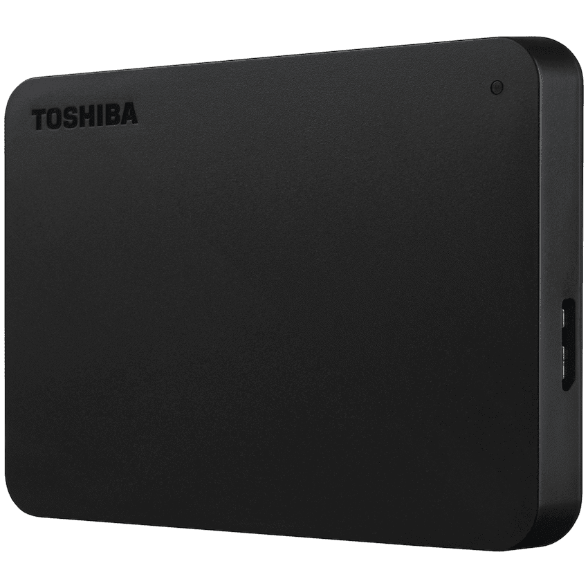 Toshiba Canvio Basics 1tb 2.5″ USB 3.2 – Black