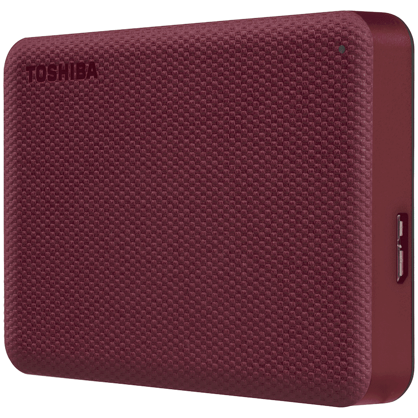 Toshiba Canvio Advance 4TB 2.5″ USB 3.2 Red
