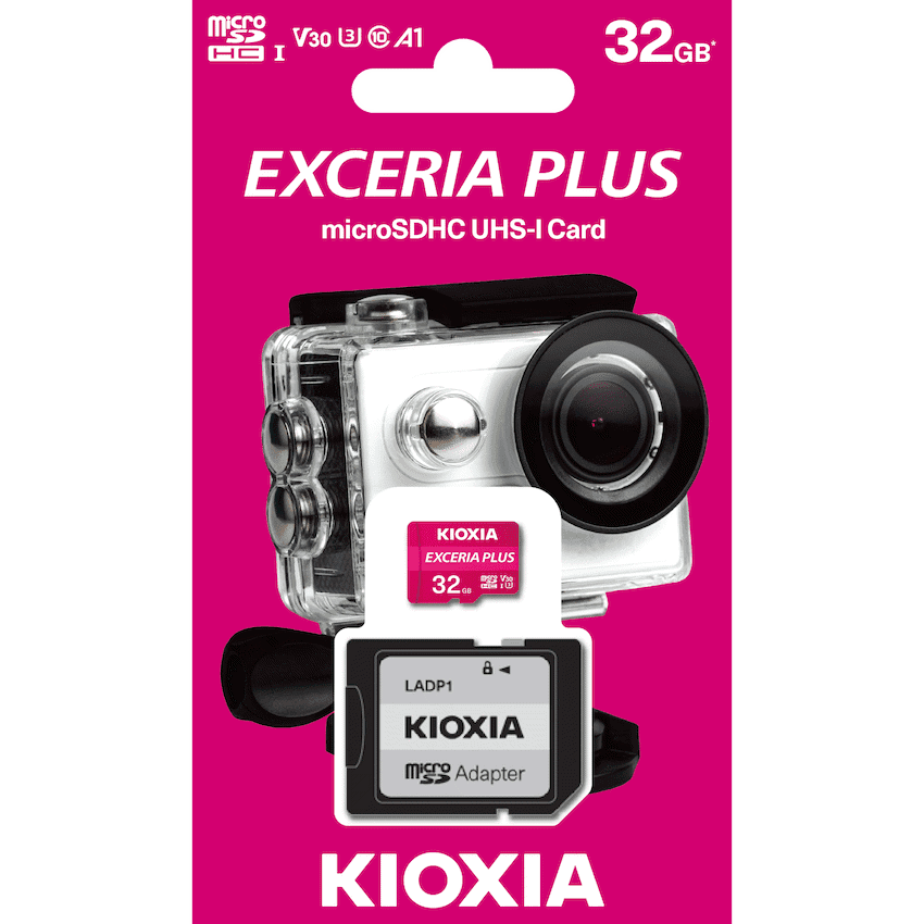 Kioxia M303R – 32gb MSD Exceria Plus CL10