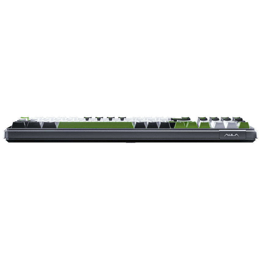 Aula Mechanical Gasket 80% Keyboard Multimode - Black/White/Grey