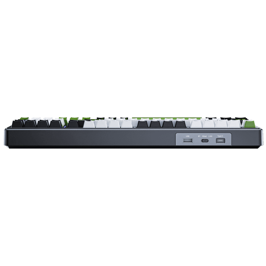 Aula Mechanical Gasket 80% Keyboard Multimode - Black/White/Grey