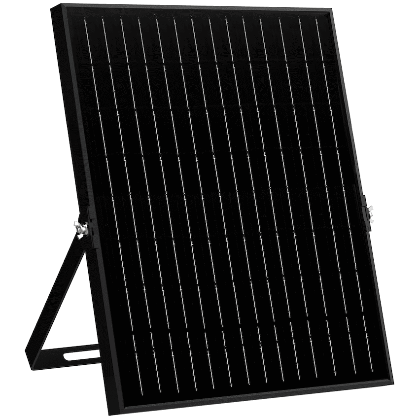 Ellies Nebula Series 300W Solar Flood Light  with 3CCT -BK