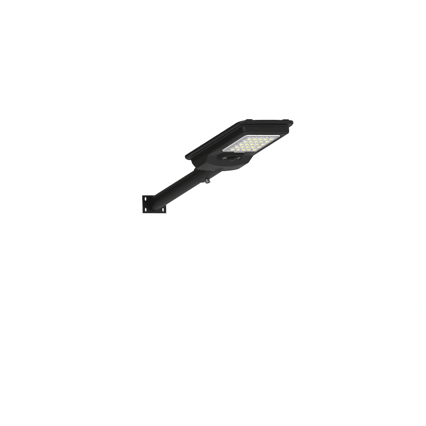 Ellies - Solar street light with Motion Sensor and 3CCT - BK