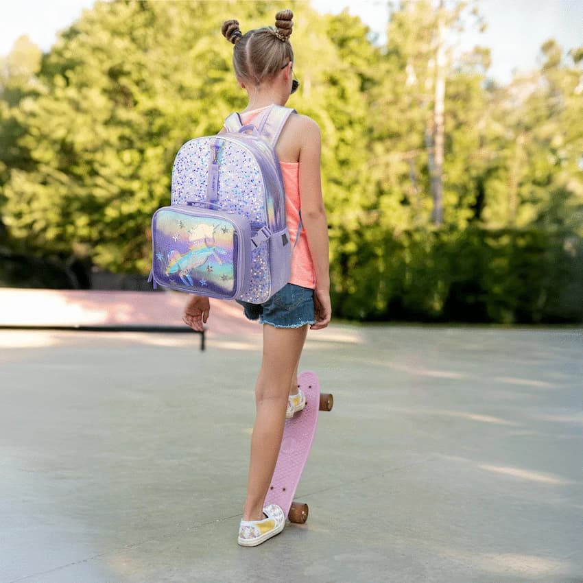 Quest Starburst Backpack & Lunch Combo Lilac