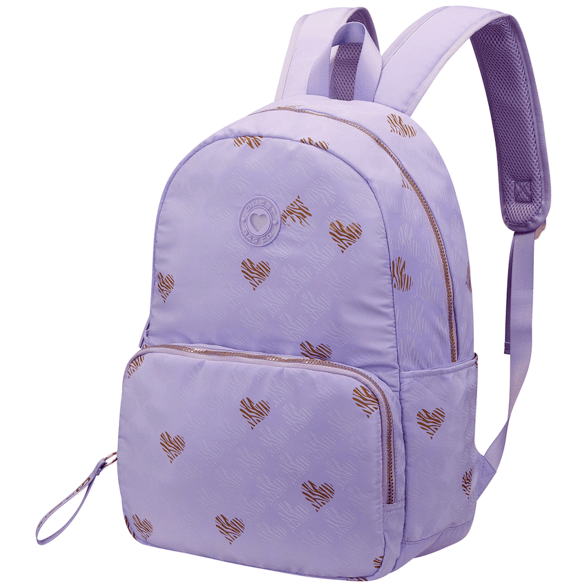 Quest Silky Heart Backpack Lilac
