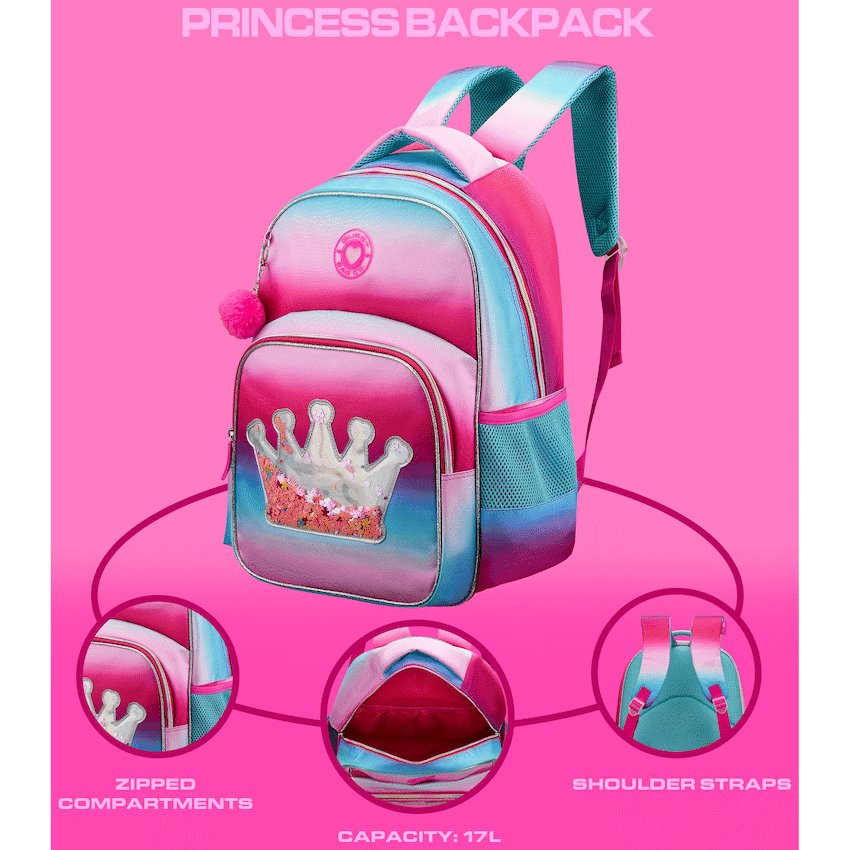 Quest princess Backpack Pink