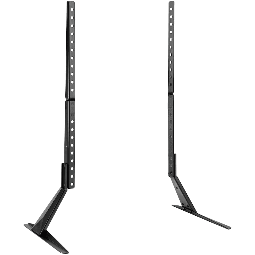 Volkano Steel series Universal Tabletop TV stand for 23" - 75" TVs.