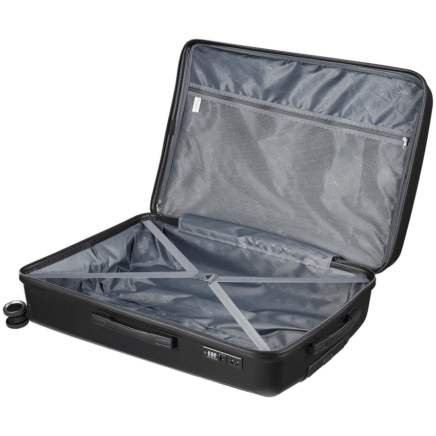 Travelwize Tourer PP 75cm 4-wheel Spinner Luggage Black