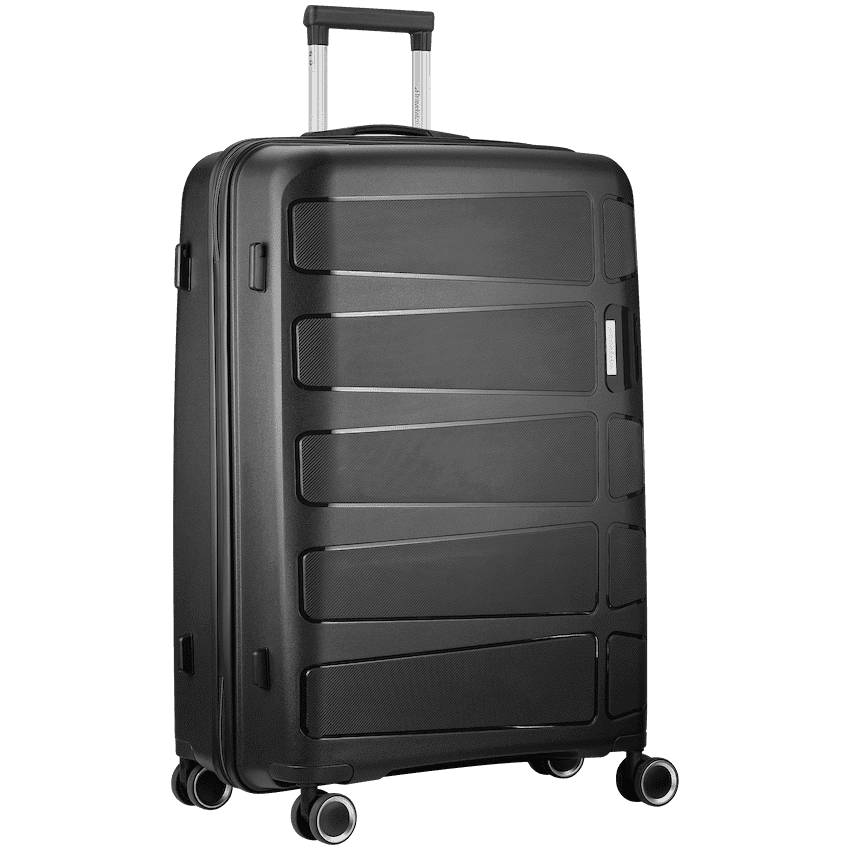Travelwize Tourer PP 75cm 4-wheel Spinner Luggage Black