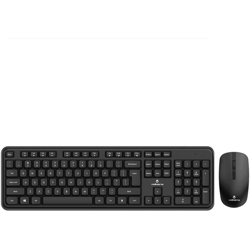 Volkano Opal Series Wireless Keyboard and Mouse Combo