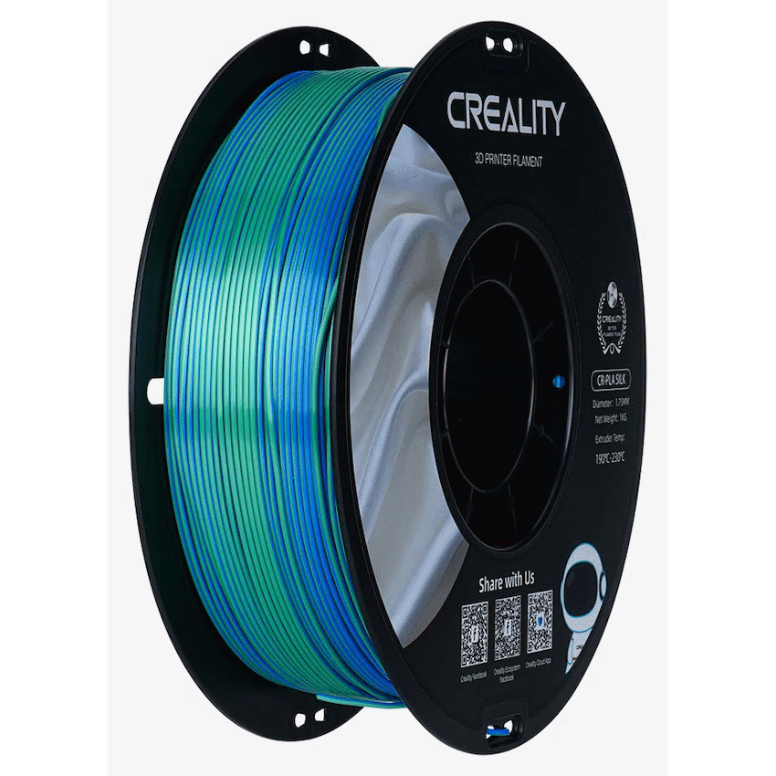 Creality Dual Silk Filament PLA Blue-Green 1kg