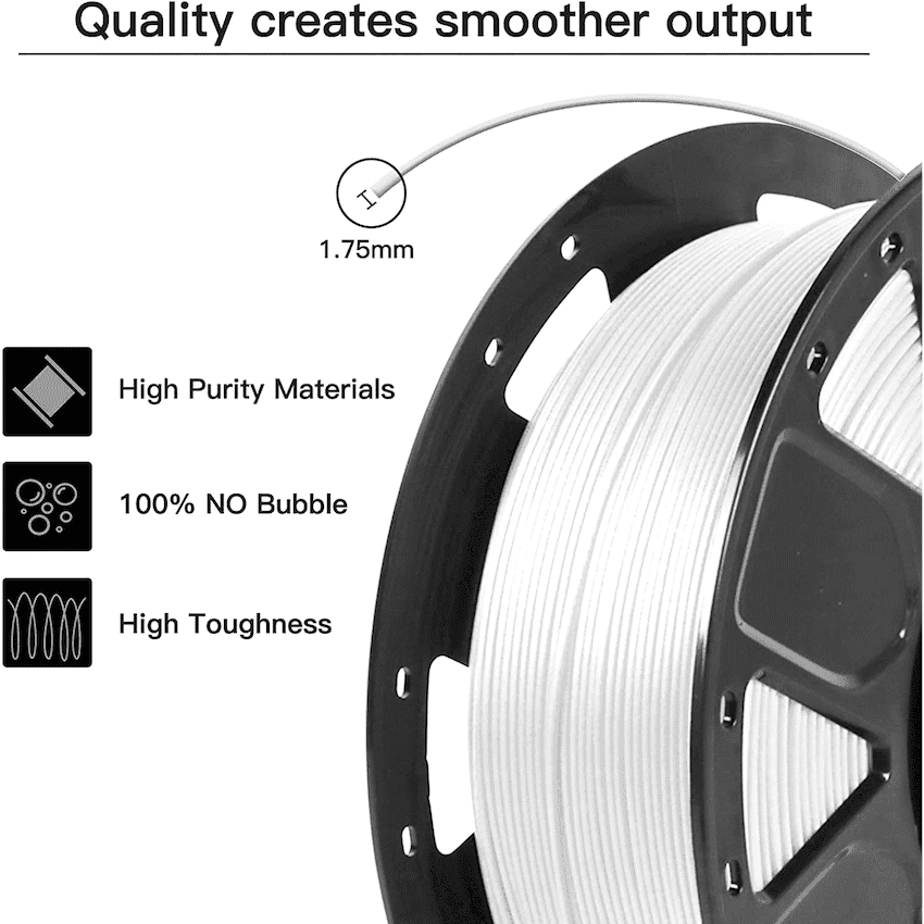 Ender PLA Filament - White (1kg)