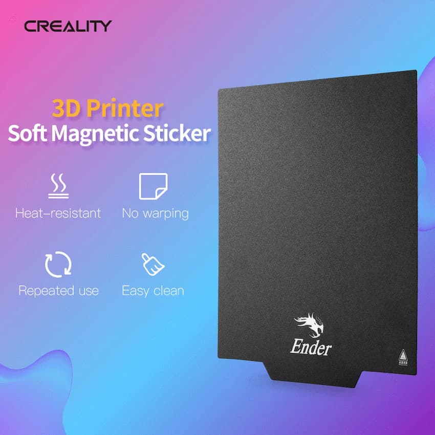Ender Soft Magnetic Bed - 235x235 Ender-3 V2_Ender-3_Ender-3_KR_Ender-3 Pro_Ender-3S_CR20_CP-01_