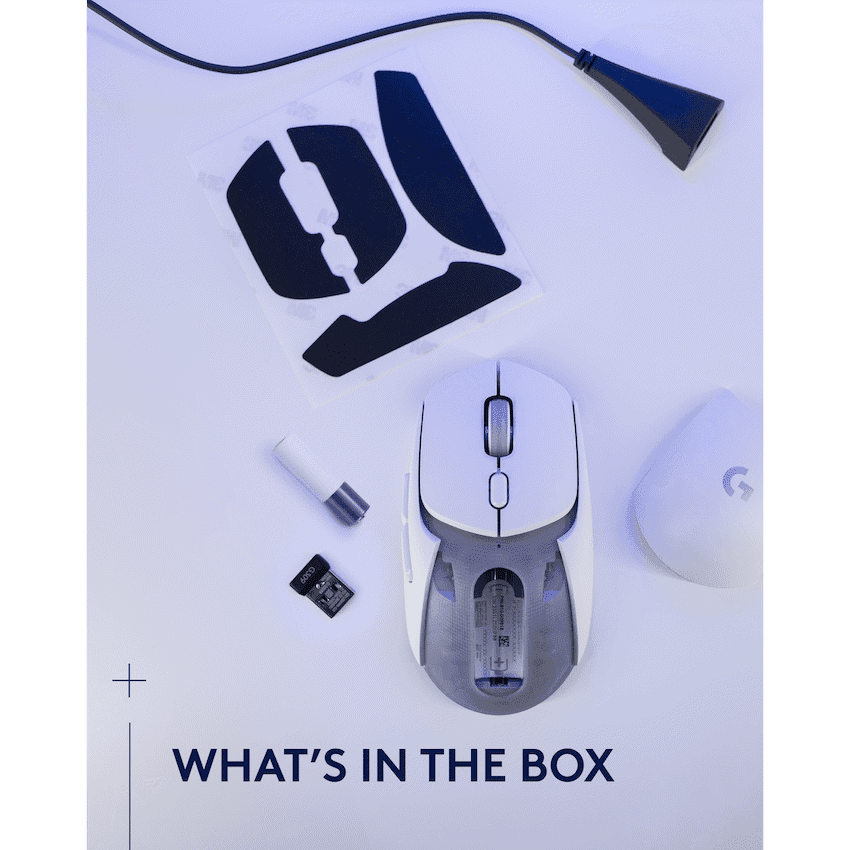 Logitech(R) G309 Lightspeed Wireless Mouse - White