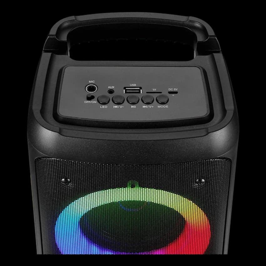Amplify Megavibe Series Dual 4" Party Speaker - Black