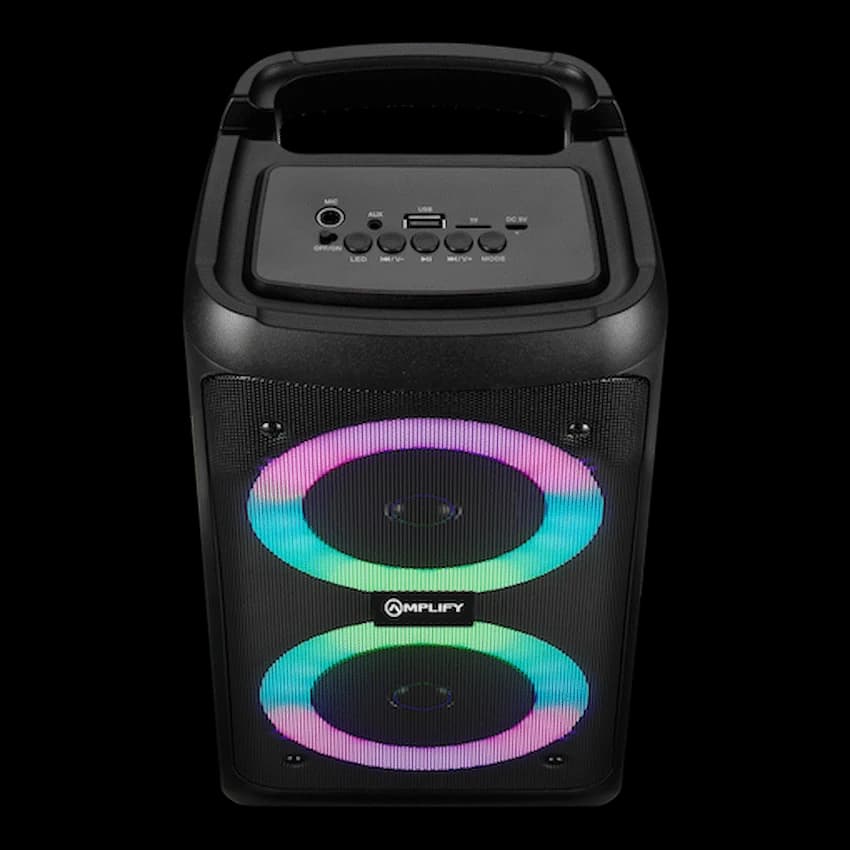Amplify Megavibe Series Dual 4" Party Speaker - Black