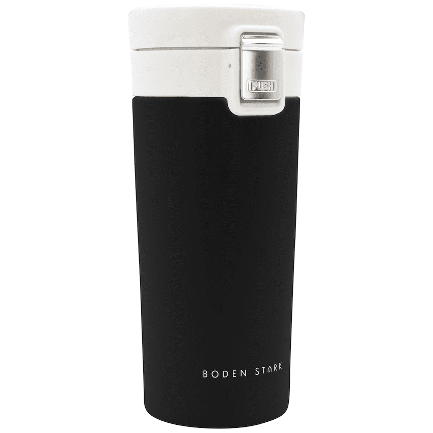 Boden Stark 380ml Travel Mug - Black