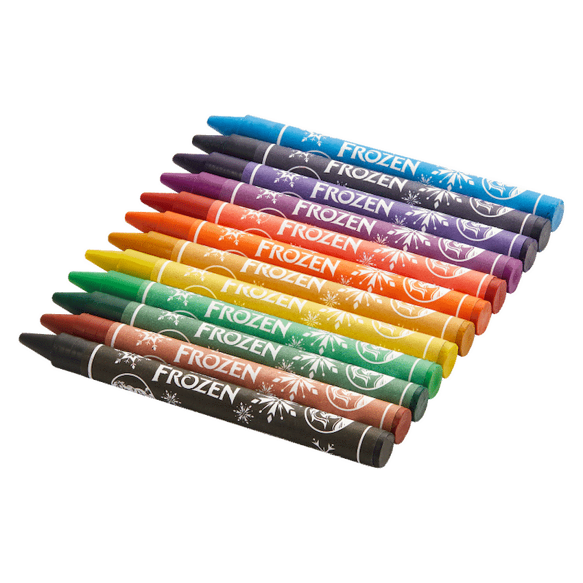 Frozen 12 Wax Crayons Multi