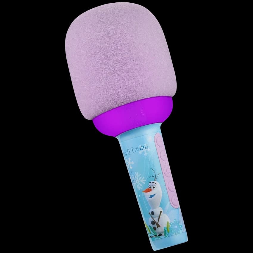 Disney Frozen Bluetooth Dome Microphone with RGB Lights