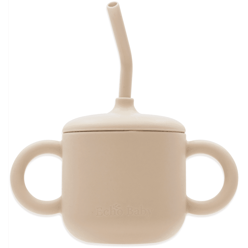 Echo Baby Silicone Training Cup with Straw