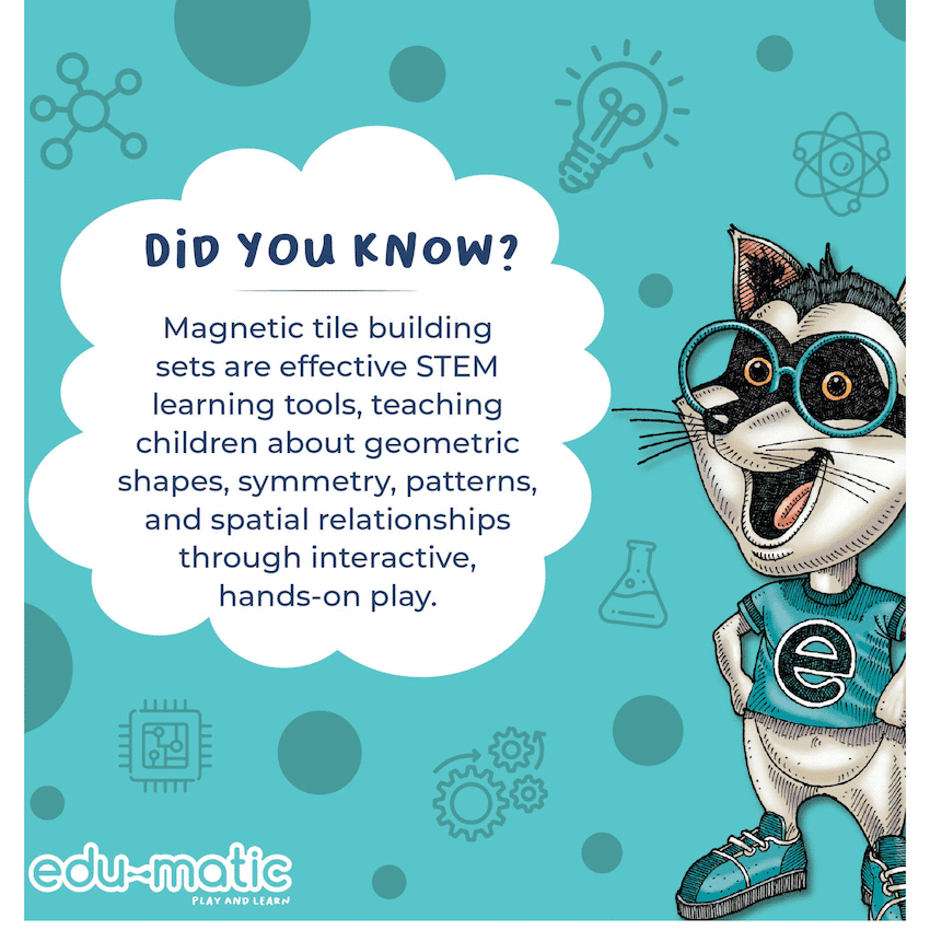 20 Magnetic Tiles and Windows