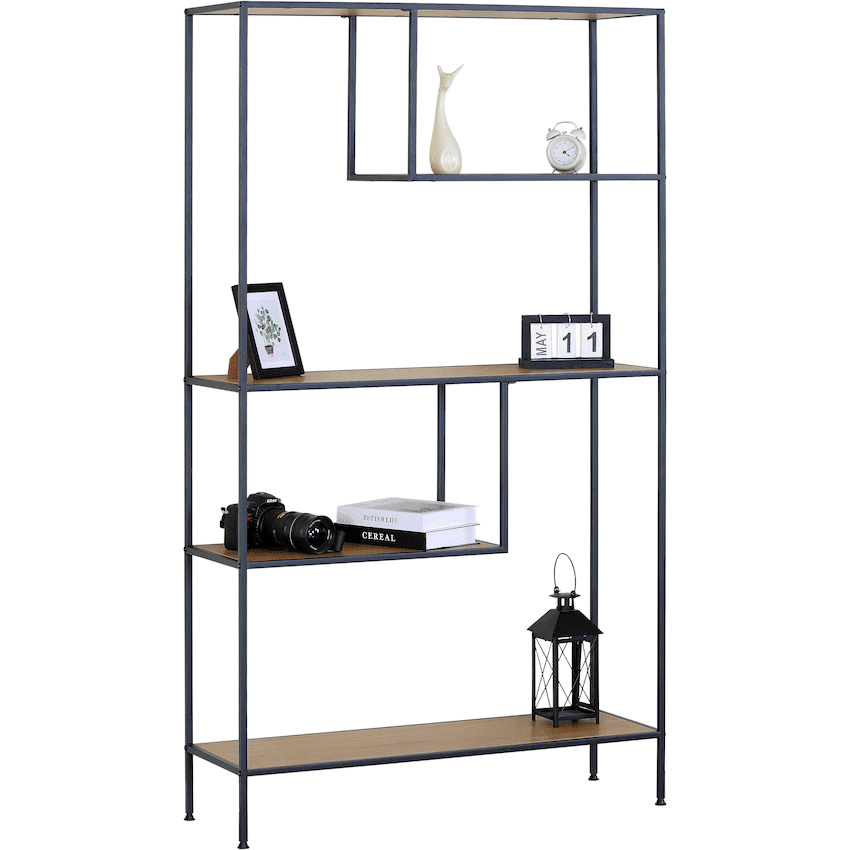 Everfurn Felix Bookshelf - Oak
