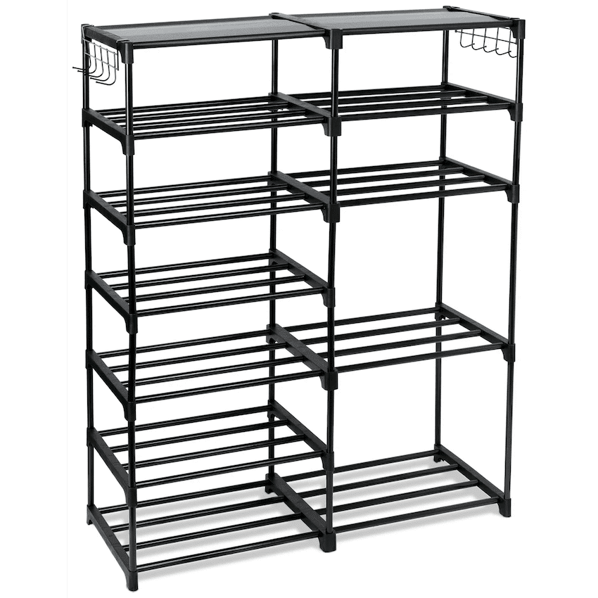 Everfurn Myra Show Rack - Black