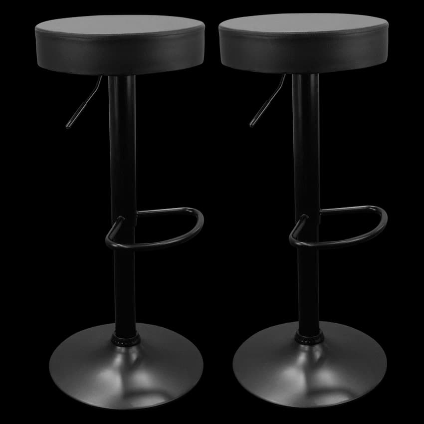 Everfurn Kuala Barstool - 2 Pack, Swivel, Height Adjustable