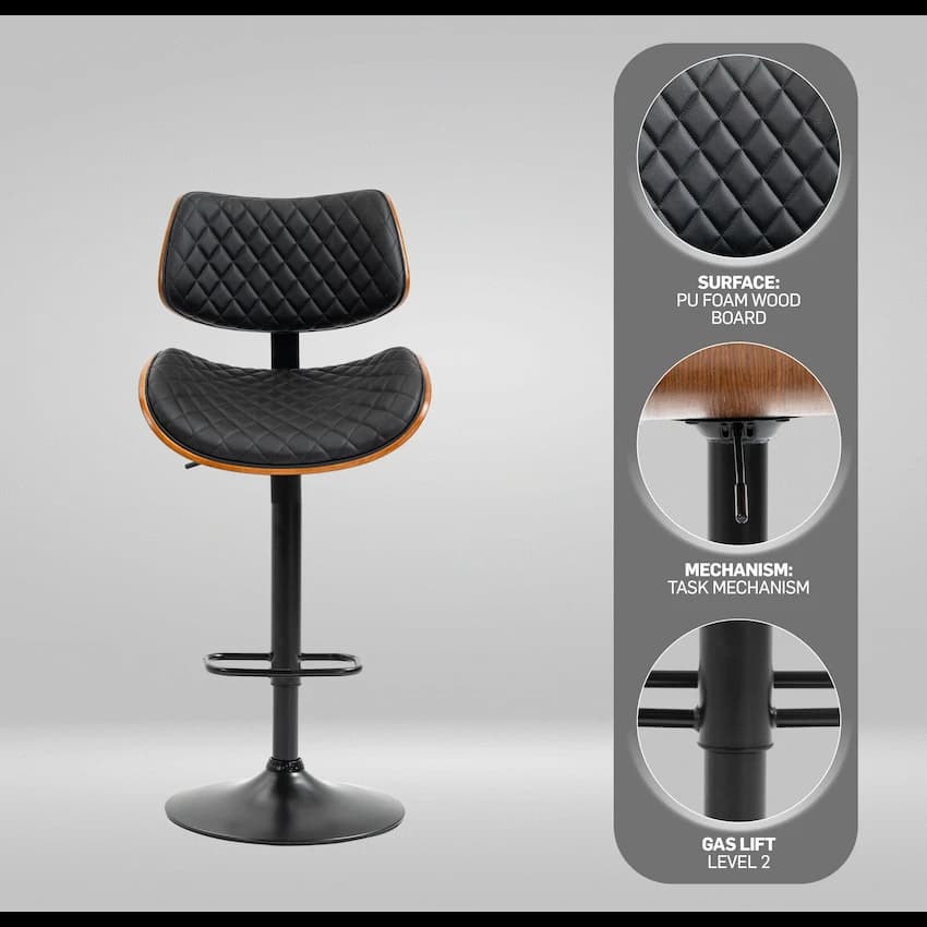 Everfurn Ava Barstool - Single