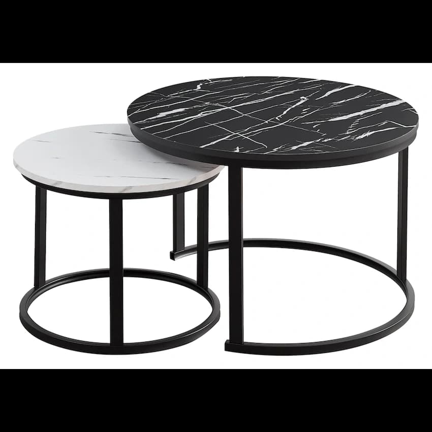 Indus Nesting Coffee Table Ying Yang