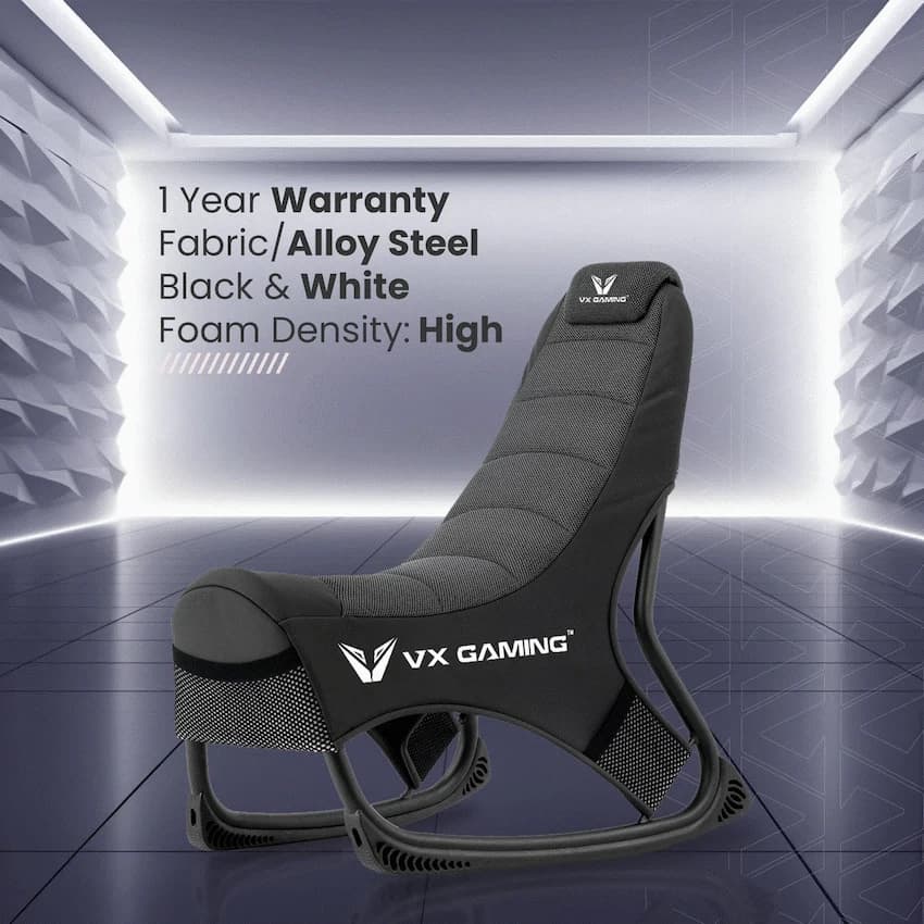 Everfurn VX Gaming Lyra Console Gaming Seat - Steel Alloy