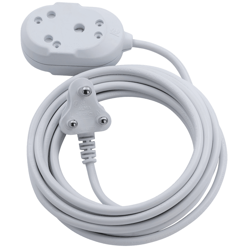 Ellies BTB Heavy Duty Extension Lead-20M-WT