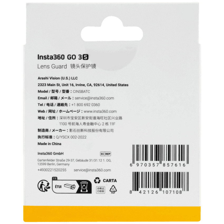 Insta360 GO 3S Lens Guard