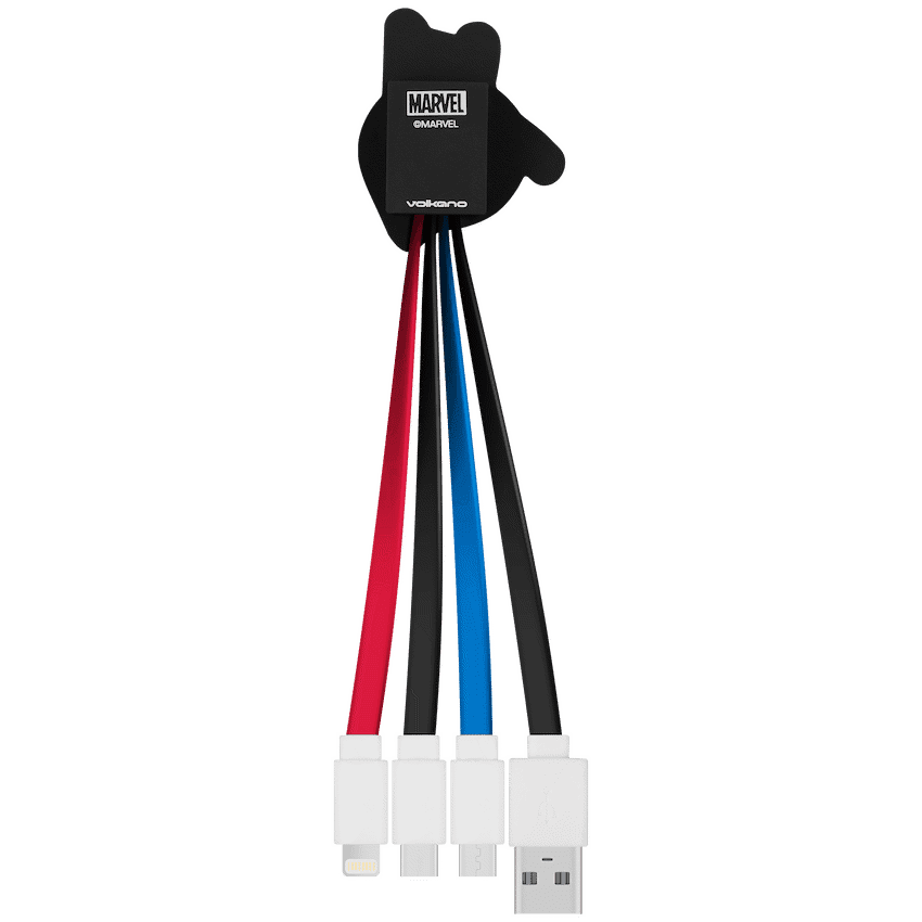 Marvel 3-in-1 Charging Cable - Spider-Man