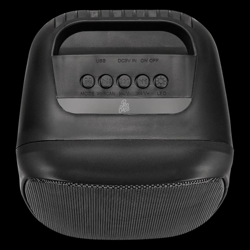Pro Bass BlastWave Series BT Mini Speaker - Black