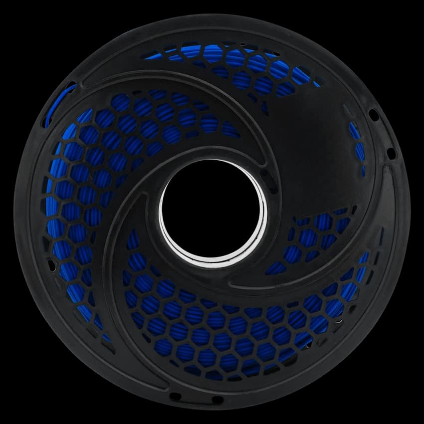 SA Filament PLA UV Neon Filament 1kg - Luminous Blue