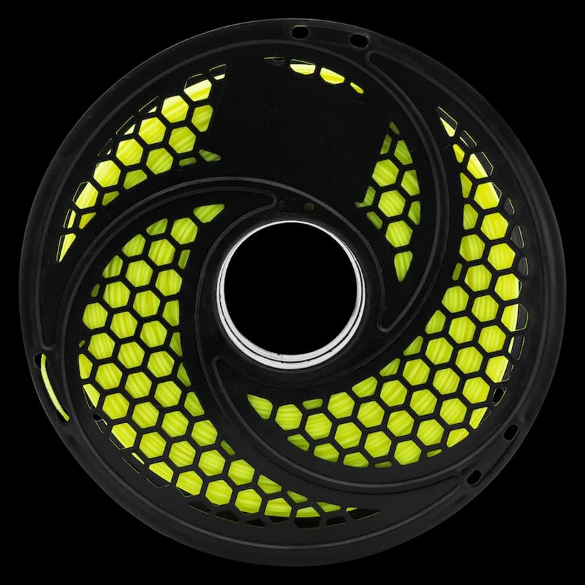 SA Filament PLA UV Neon Filament 1kg -  Lunar Yellow